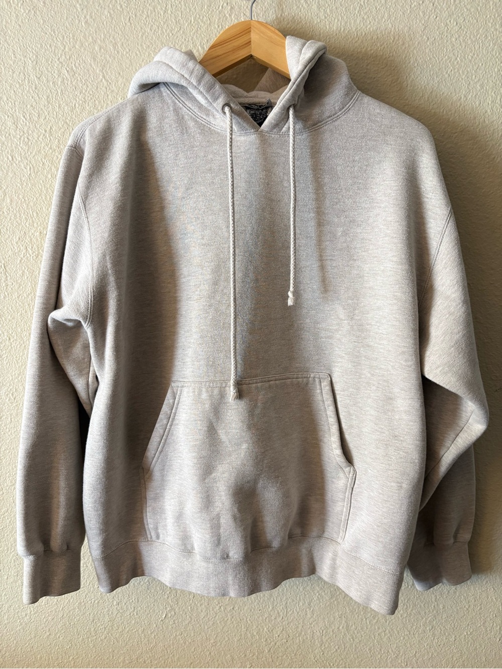 Vintage 90s Stüssy Silver Tag Gray Hoodie Made In USA Size M